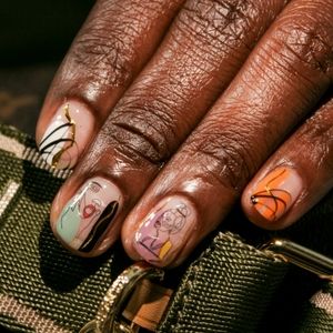 Nail Art Face Stickers